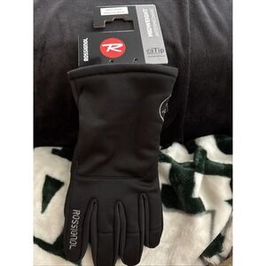ROSSIGNOL Gloves Men's Size Large Black MID‎ WEIGHT Waterproof gloves